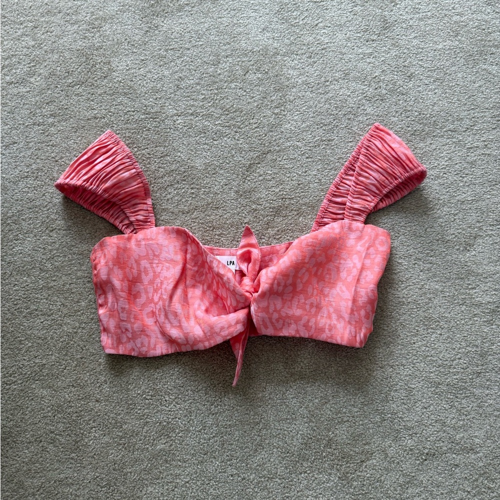 LPA Pink Patterned Top